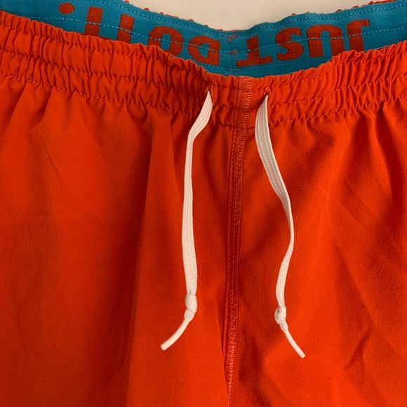 NIKE Dri-fit shorts. Red with blue built in spandex. Size M. - Picture 5 of 6